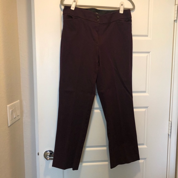 Eggplant LOFT bootcut pant! (12) - Picture 1 of 5